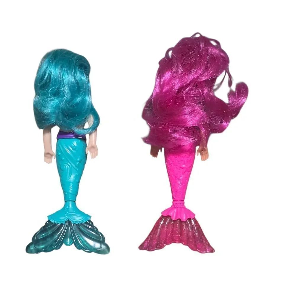 Mermaid Doll Set with Rainbow Tails - Picture 3 of 5